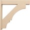 Ekena Millwork 8-in W x 44-in D x 44-in H Balboa Block Rough Cedar Woodgrain TimberThane Outlooker, Primed Tan OUTUR080X44X44BOA44RCPR - alternate 5